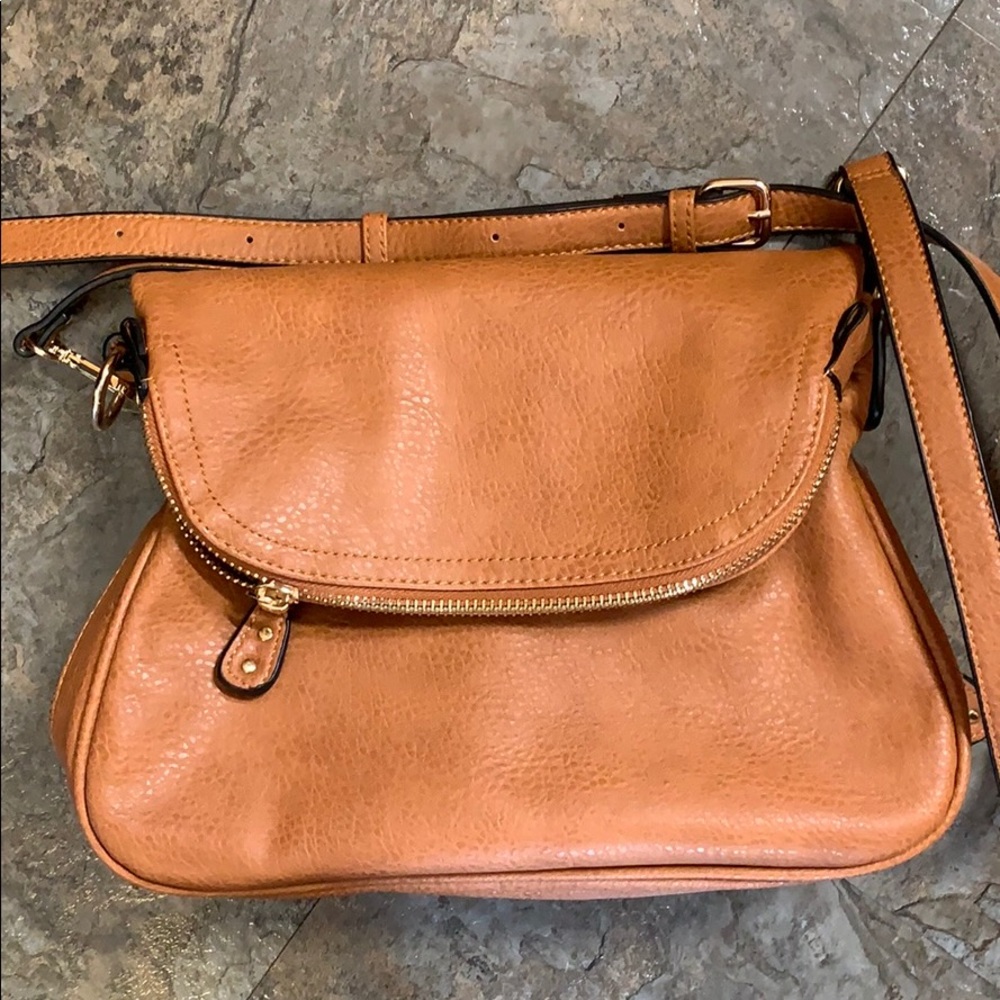 Vegan leather Crossbody bag